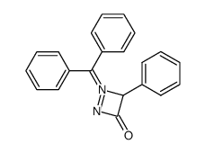 1-(diphenylmethylene)-3-oxo-4-phenyl-1,2-diazetidinium inner salt结构式