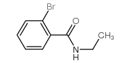 N-乙基-2-溴苯甲酰胺结构式