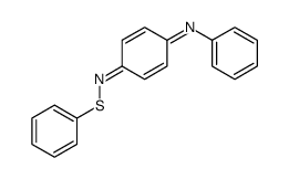 1-N-phenyl-4-N-phenylsulfanylcyclohexa-2,5-diene-1,4-diimine Structure