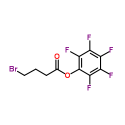 Pentafluorophenyl 4-bromobutanoate Structure