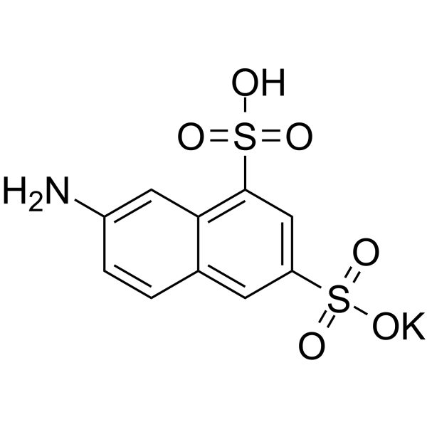 7-氨基-1,3-萘二磺酸单钾盐 水合物图片