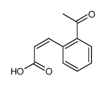 2-acetyl-cis-cinnamic acid Structure