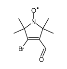 3-Bromo-4-formyl-2,5-dihydro-2,2,5,5-tetramethyl-1H-pyrrol-1-yloxy picture
