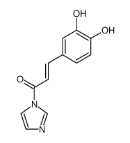 caffeic acid imidazolide Structure