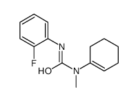 1-(cyclohexen-1-yl)-3-(2-fluorophenyl)-1-methylurea结构式
