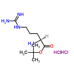 H-Arg-OtBu.2HCl structure