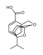 2-[(1-methyl-4-propan-2-yl-7-oxabicyclo[2.2.1]heptan-2-yl)oxymethyl]benzoic acid Structure