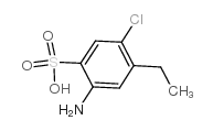 Benzenesulfonic acid,2-amino-5-chloro-4-ethyl- structure