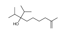 2,8-dimethyl-3-propan-2-ylnon-8-en-3-ol结构式