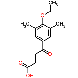 4-(4-Ethoxy-3,5-dimethylphenyl)-4-oxobutanoic acid结构式