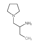 1-PYRROLIDIN-1-YLMETHYL-PROPYLAMINE Structure