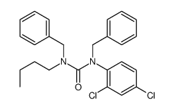 1,3-dibenzyl-1-butyl-3-(2,4-dichlorophenyl)urea结构式