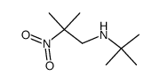 N-(2-Methyl-2-nitro-propyl)-tert-butylamin结构式