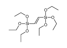 triethoxy(2-triethoxysilylethenyl)silane结构式