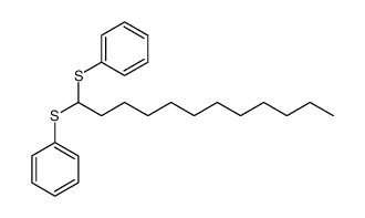 dodecane-1,1-diylbis(phenylsulfane)结构式