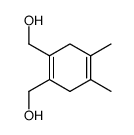 1,2-bis(hydroxymethyl)-4,5-dimethylcyclohexa-1,4-diene Structure