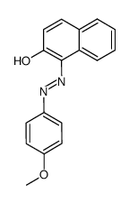 1-[4-methoxy-phenylazo]-2-naphthol Structure