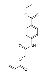 ethyl 4-[(2-prop-2-enoyloxyacetyl)amino]benzoate Structure