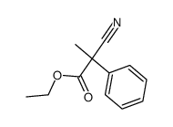 cyano-methyl-phenyl-acetic acid ethyl ester结构式