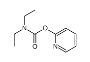 pyridin-2-yl N,N-diethylcarbamate结构式