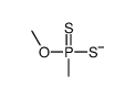 methoxy-methyl-sulfanylidene-sulfido-λ5-phosphane Structure