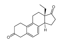 18-methyl-5,7,9(10)-estratriene-3,17-dione结构式