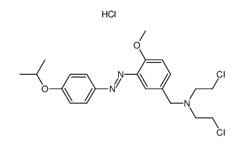4-Isopropyloxy-3'--6'-methoxy-azobenzol*Hydrochlorid Structure