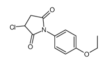 3-chloro-1-(4-ethoxyphenyl)pyrrolidine-2,5-dione Structure