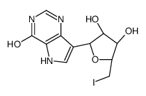 5'-deoxy-5'-iodo-9-deazainosine Structure
