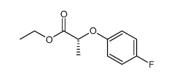 (R)-ethyl 2-(4-fluorophenoxy)propionate Structure