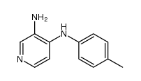3-amino-4-(4-methylphenyl)aminopyridine结构式