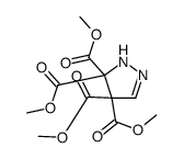 tetramethyl 1H-pyrazole-4,4,5,5-tetracarboxylate结构式