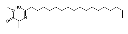 methyl 2-(octadecanoylamino)prop-2-enoate Structure