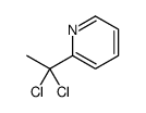 2-(1,1-dichloroethyl)pyridine Structure