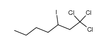 1,1,1-trichloro-3-iodoheptane结构式