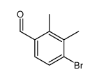 4-溴-2,3-二甲基苯甲醛结构式