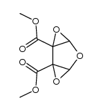 dimethyl 3,5,7-trioxatricyclo[4.1.0.02,4]heptane-1,2-dicarboxylate结构式