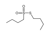 1-butylsulfonylsulfanylbutane Structure