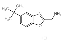 5-(叔丁基)-2-(氯甲基)-1,3-苯并噁唑结构式