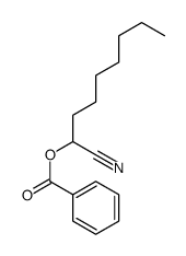 1-cyanooctyl benzoate Structure