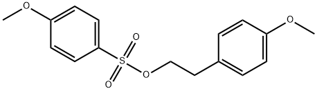 p-Toluenesulfonic acid 2-(4-methoxyphenoxy)ethyl ester Structure
