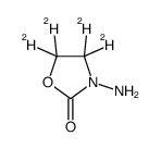 3-amino-2-oxazolidinone d4 Structure