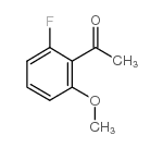 2-氟-6-甲氧基苯乙酮结构式