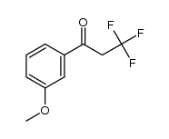 3,3,3-trifluoro-1-(3-methoxyphenyl)propan-1-one Structure