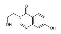 7-hydroxy-3-(2-hydroxyethyl)quinazolin-4-one结构式