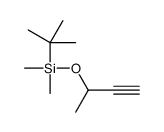 tert-butyl-but-3-yn-2-yloxy-dimethylsilane Structure