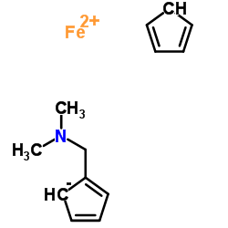 N,N-二甲基二茂铁甲胺结构式