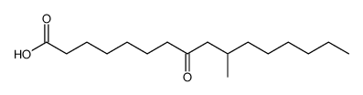 10-methyl-8-oxohexadecanoic acid Structure