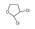 (2S,3R)-2,3-dichlorooxolane结构式
