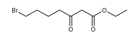 ethyl 7-bromo-3-oxoheptanoate Structure